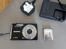 OLYMPUS X-835 8MP DIGITAL COMPACT CAMERA For Parts not Working