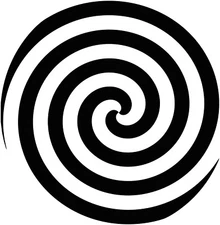 Hypnosis Spiral Decal Sticker Choose Design Size And Color For Walls Car Laptop 