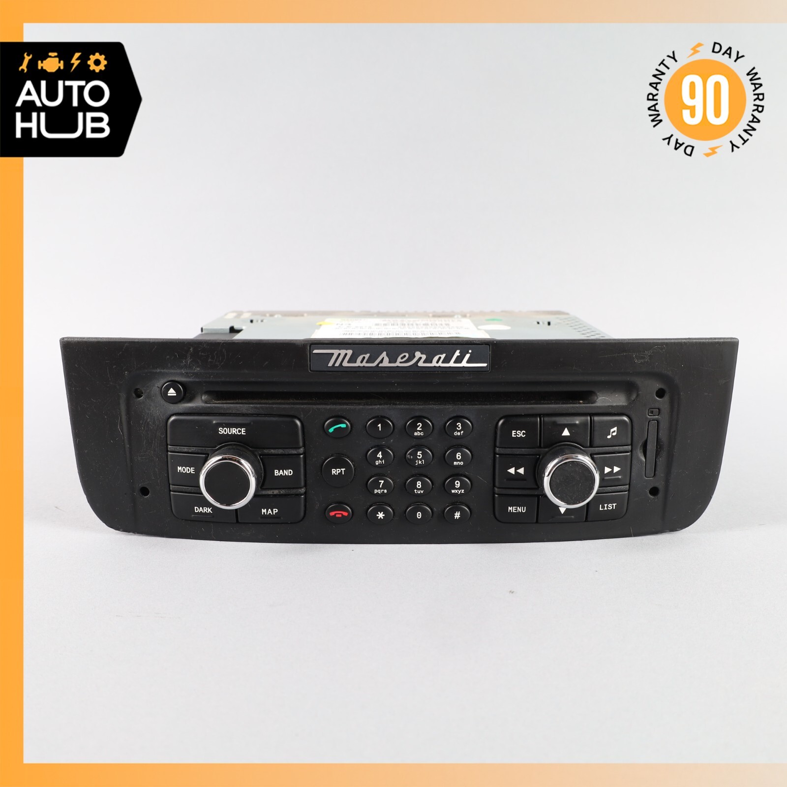 Maserati GranTurismo M145 Head Unit Comand Radio CD Navigation 258752 OEM 61k