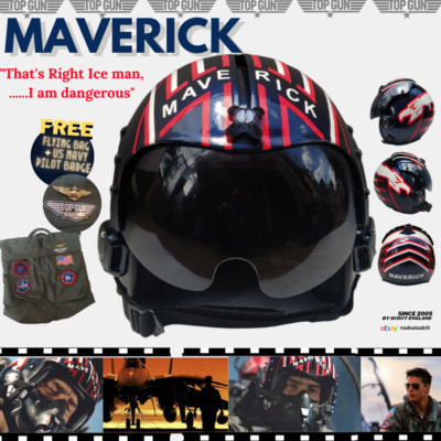 TOP GUN MAVERICK MARINE AVIATOR MOVIE PROP USN FIGHTER PILOT HELM (HGU-33) + ...