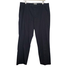 NWT Dockers Signature Khaki Pants Men's 38x32 Classic Fit Navy Blue Flat-Front