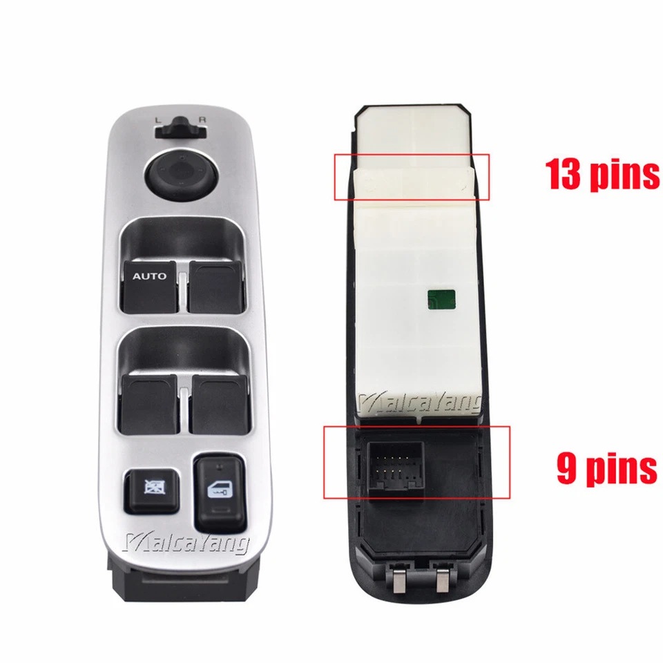 Interruptor de ventana eléctrica delantero izquierdo 37990-59J10 para Suzuki Liana Estate (ER) Aerio Foto 3 de 4