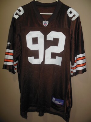 Cleveland Browns Jersey   Shaun Rogers #92 - Brown - Reebok Extra Large