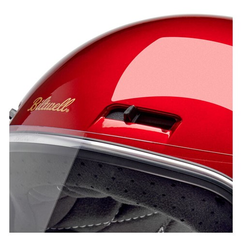 Biltwell Gringo SV Motorrad Helm metallic cherry red kirschrot ECE R22.06 - Bild 3 von 77