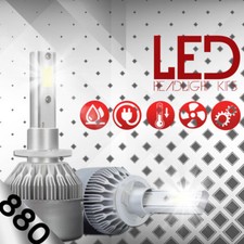 Xentec Led Hid Foglight Conversion Kit 881 6000k For 2006-2008 Chevrolet Aveo5