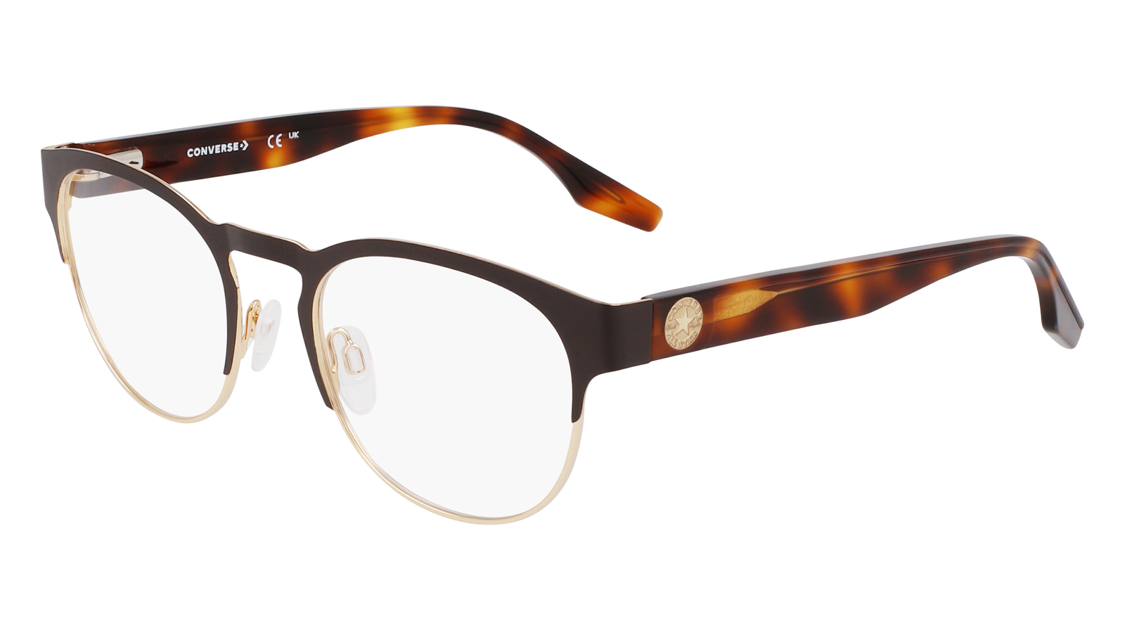 CONVERSE CV3026 201 MATTE BROWN/GOLD 51/20/145 MALE Eyewear Frame