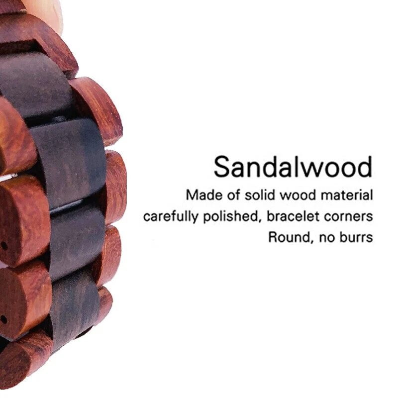 Wooden Bracelet + Tool. Wrist Watch Band 20mm 22mm Straps. For Samsung Huawei... - Image 3 of 4