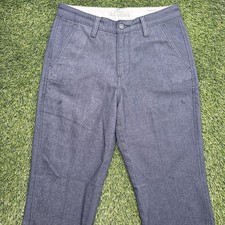 Levi's XX Chino Straight Pants Mens 29x32 (Fits 29x30) Gray Cotton Blend