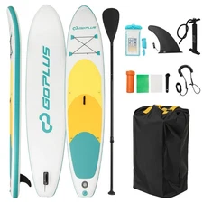 11' Inflatable Stand Up Paddle Board w/ Accessories Paddle Hand Pump Repair Kit
