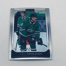 2021-22 O-Pee-Chee Platinum Miro Heiskanen #140 Dallas Stars