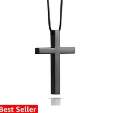 Cross Hanging Ornaments for Rear View Mirror - Metal Car Charm, Auto Ornament...
