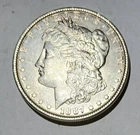 1887 Silver Morgan Dollar AU/BU