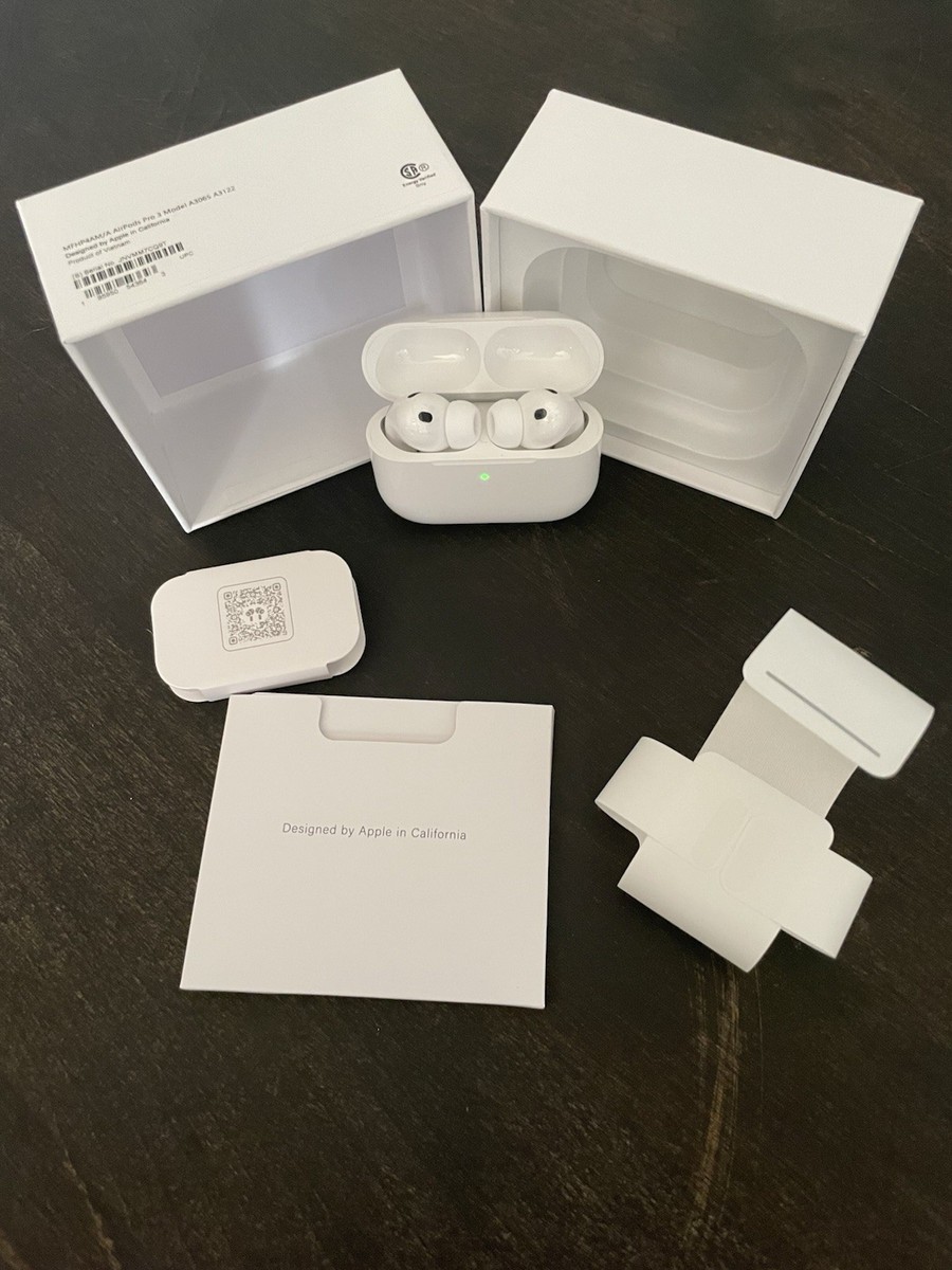 【新品未開封】 AirPods Pro3 Model A3065 A3122 Apple AirPods Pro 3 A3065 A3122 MFHP4AM/A White Wireless Bluetooth