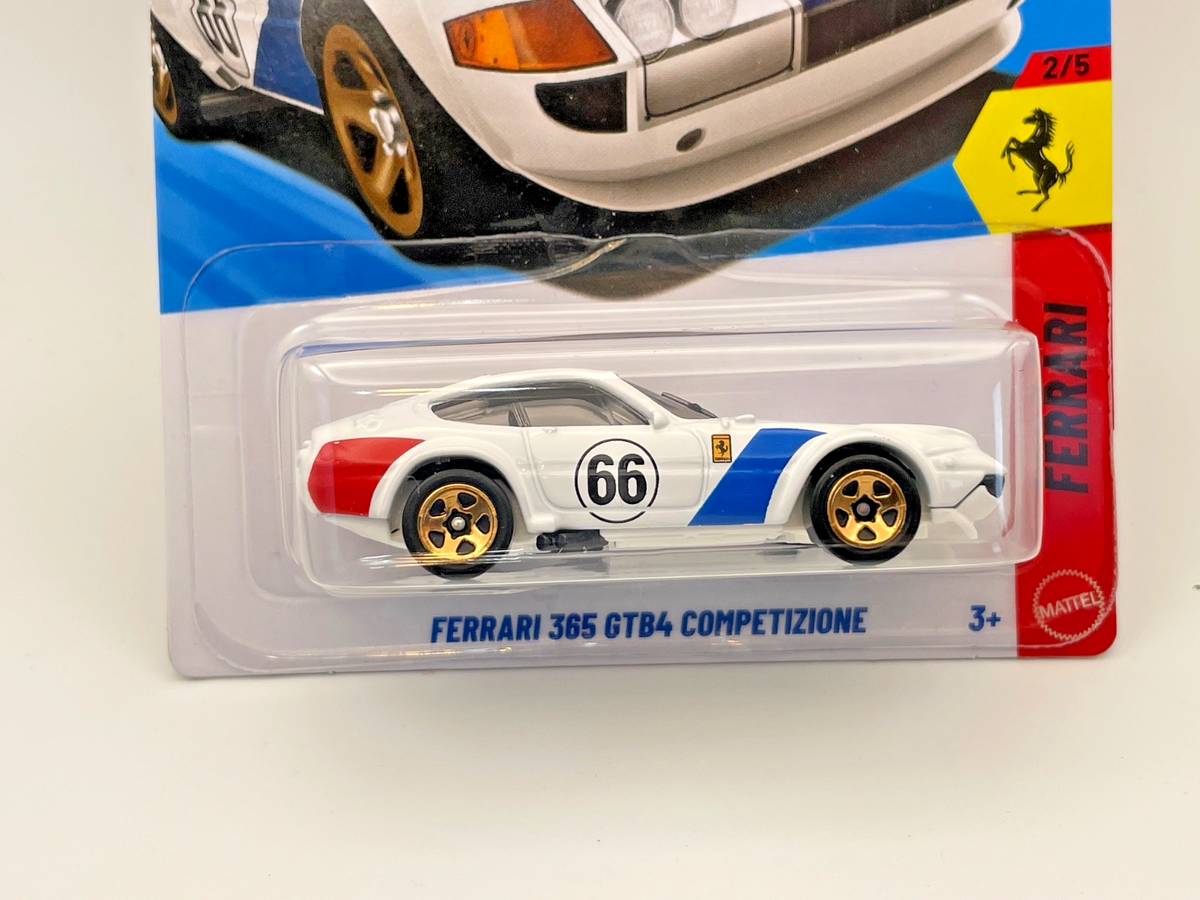 2026 Hot Wheels FERRARI 2/5 Ferrari 365 GTB4 Competizione 62/250