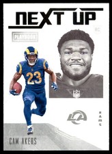 2020 PANINI PLAYBOOK NEXT UP CAM AKERS RC LOS ANGELES RAMS #NU-24 NM-MINT