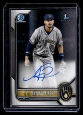 2022 Bowman Chrome #CPA-AP Antonio Pinero Prospect Autographs