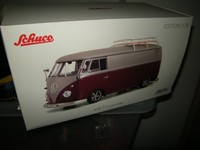 "1:18 Schuco Vw T1 Bus \"Lowrider\" In OVP-SELTEN-"