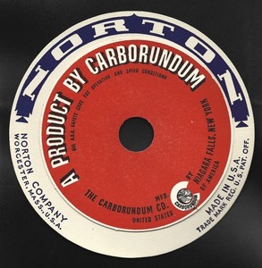 1950's The Norton Co./The Carborundum Co. Grinding Wheel Blotters