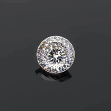 1.02 CT Portuguese Cut Natural White Diamond - VVS1, D Grade, 6.7 mm Certified