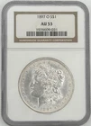 1897 O Morgan Silver Dollar $1 NGC AU53 - Semi-Key Date