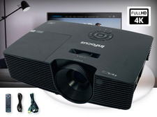 DLP Projector 4K BrilliantColor Technology 3800 ANSI Up to 300  Projection Size  