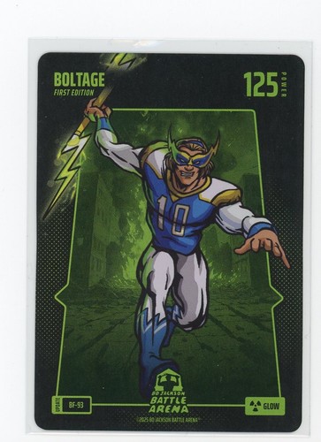 Bo Jackson Battle Arena Boltage Glow battlefoil #BF-93 Justin Herbert RARE