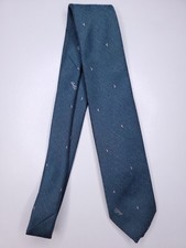 Allyn St George Mens Formal Necktie 52"Lx2.75"W Teal Neck Tie 