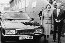 British Prime Minster Margaret Thatcher her husband Denis Thatcher- Old Photo