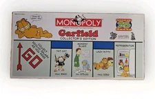 READ - Monopoly Garfield Collector's Edition 25 Year Anniversary 2003 Parker