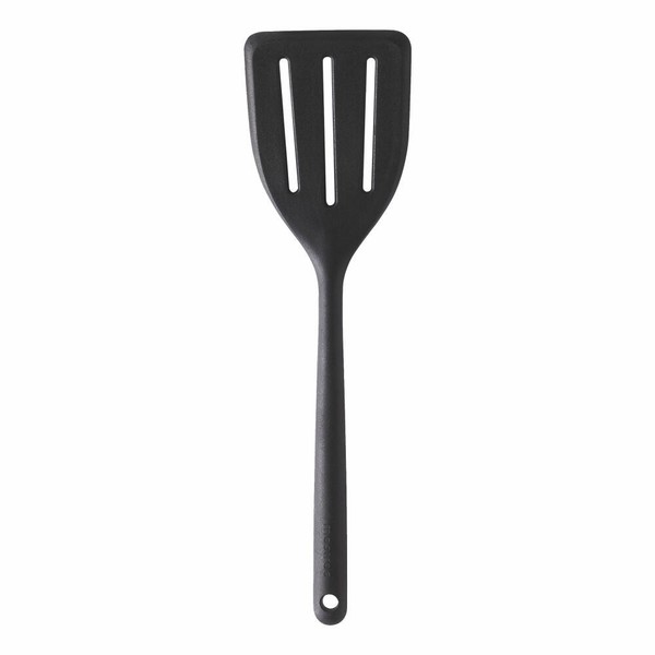 Mastrad Silikon-Pfannenwender, Bratgutwender, Heber, Wender, Schwarz, F10800-image