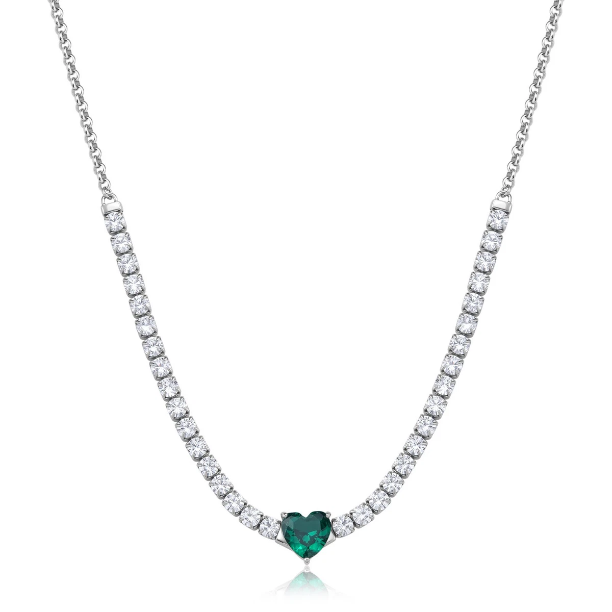 Collana Brilli Amore cuore stella argento 925 dorato | vendita online su