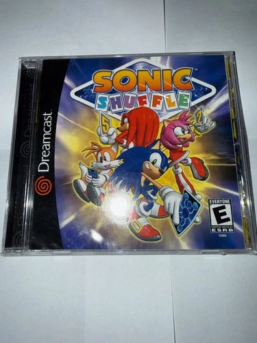 Factory Sealed Sonic Shuffle Sega Dreamcast NEW Authentic Y-Fold Seal – Cracked