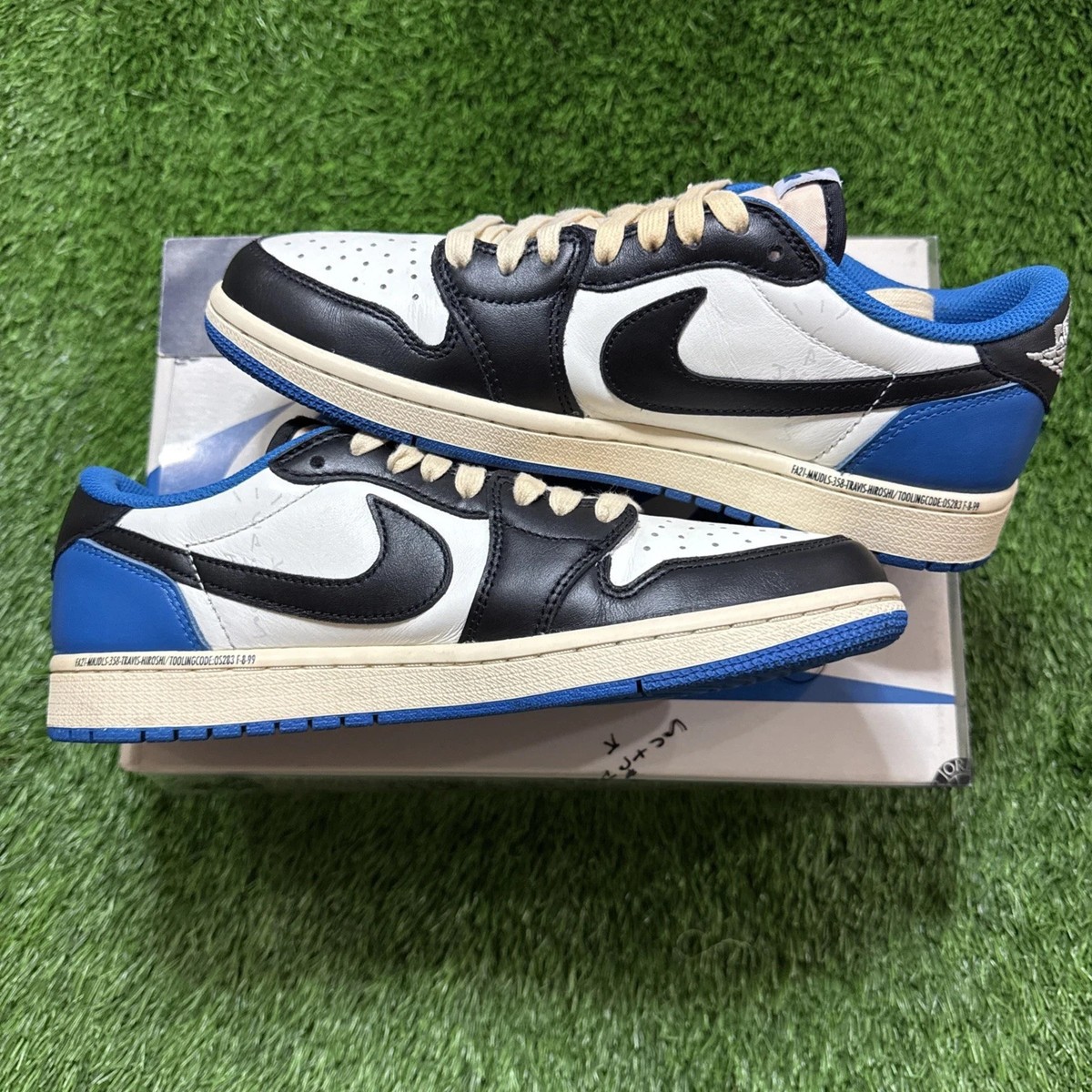 TravisScott × Fragment × Air jordan1 low Size 12 - Jordan 1 Retro x Fragment Design x Travis Scott