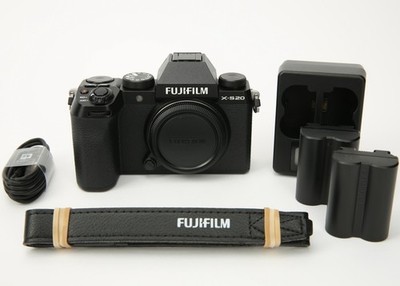 FUJIFILM X-S20 Mirrorless Digital Camera (Body Only, Black) 26.1MP, 5850 Shutter
