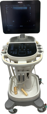 Philips Sparq Ultrasound Machine with 2 Probes L12-4 & S4-2 