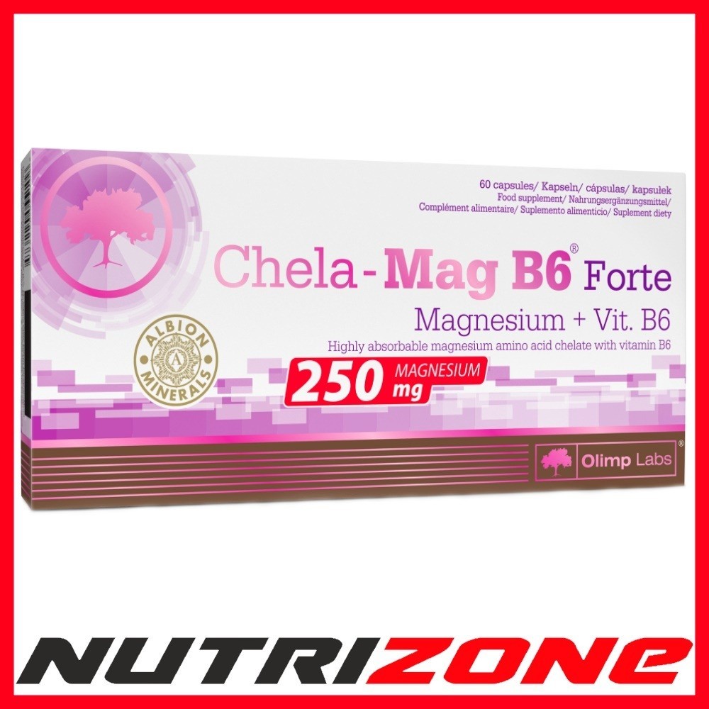 Olimp Nutrition Chela-Mag B6, Forte - 60 caps