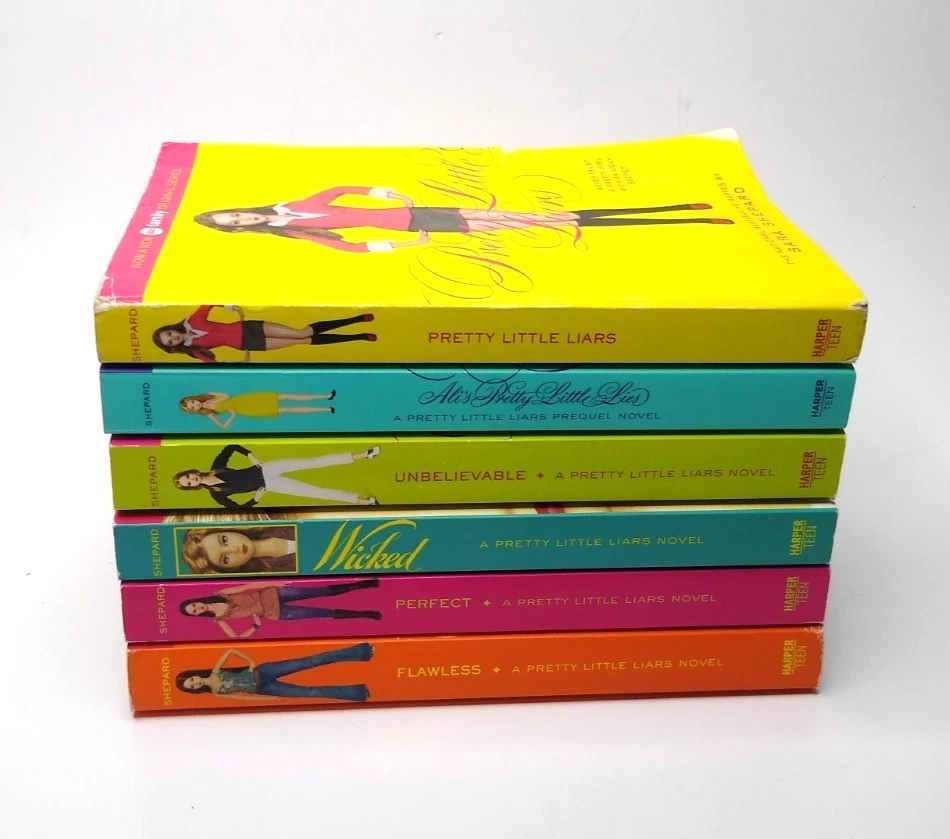 Pretty Little Liars Lot of 6 By Sara Shepard Paperback Books Teen Novel - Image 2 of 4