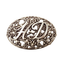 Harley-Davidson Oval with Initial Buckle