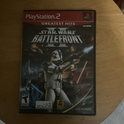 Star Wars Battlefront II Action & Adventure PlayStation 2 Greatest Hits w/ Manu 