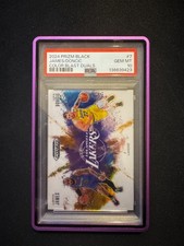 2024 Prizm Black Colorblast Duals — LeBron James / Luka Dončić — PSA 10 GEM MINT