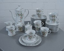 Porcellana Artos decoro floreale rosa siepe vari pezzi vintage anni 90