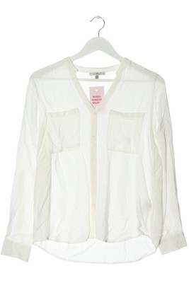 MAVI Hemd-Bluse Damen Bluse Gr. DE 38 weiß klassischer Stil