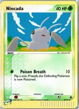 Pokemon Card - Nincada 66/97 Dragon 2003 Common Reverse Holo Moderately Played on eBay
