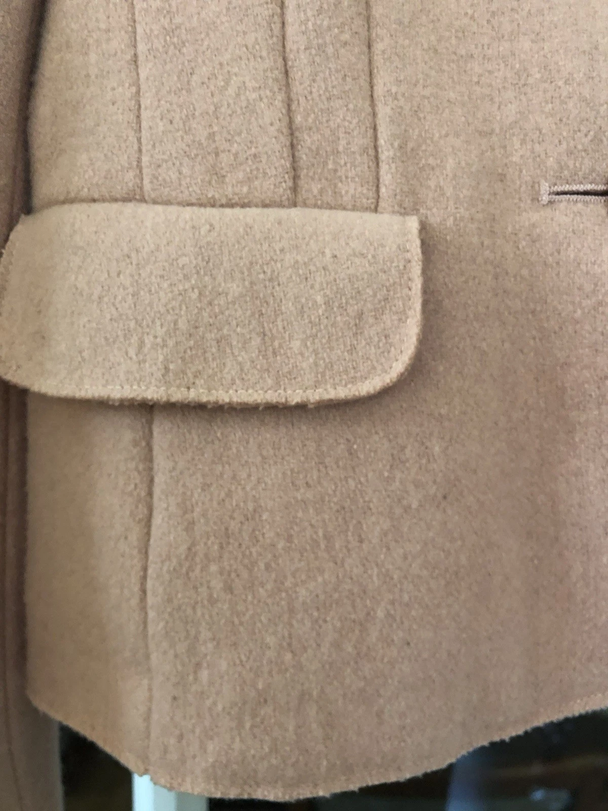 Moschino giacca blazer lana economico e chic dettagli volant taglia US 4 38 Italia