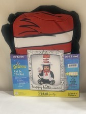 Dr. Seuss Infant 6-12 Months Cat In The Hat Costume Read Across America Day