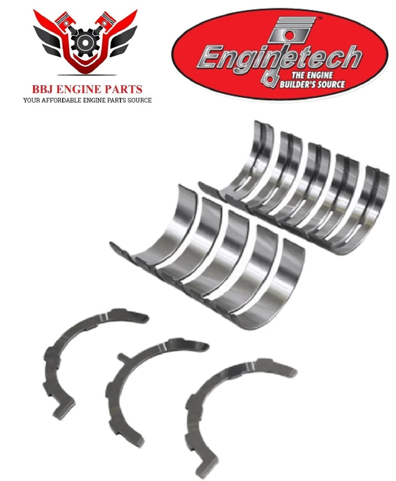 Ford Lincoln Mercury 4.6L 5.4L V8 1996-2014 Enginetech Rod - Main Bearings - Image 3 of 4