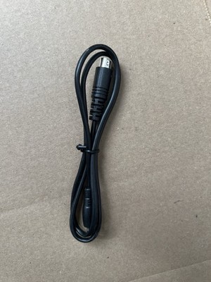 8-Pin DIN to Mini USB Cable Replacement Lead   Black