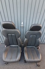 Mercedes Benz SLK  R170  Mopf 2 Sitze in Leder Schwarz Mit Sitzheizung
