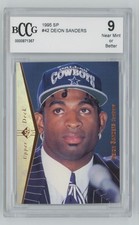 1995 Upper Deck SP Deion Sanders BCCG 9 Dallas Cowboys #42 C24
