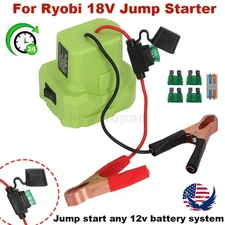 Jump Starter For Ryobi 18V / Jump Starting Vehicles Mowers Tractors Boats
